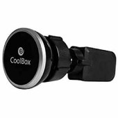 Soporte de Móviles para Coche CoolBox CoolFix Negro Plateado