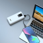 Powerbank Goms Recargable Blanco USB-C