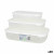 Set de 3 Fiambreras Tontarelli Family Blanco Rectangular 29,6 x 19,8 x 7,7 cm (20 Unidades)