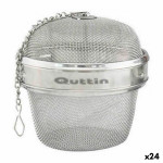 Filtro para Infusiones Quttin Acero Inoxidable 8,5 x 9 cm (24 Unidades)