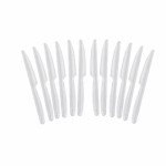 Set de cuchillos reutilizables Algon Transparente 36 Unidades