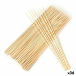 Set de Pinchos para Barbacoa Bambú 30 cm 4 mm (36 Unidades) (50 pcs)