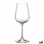 Set de Copas Bohemia Crystal Sira 360 ml Blanco 6 Piezas 6 x 8 x 22 cm (6 Unidades) (4 Unidades)