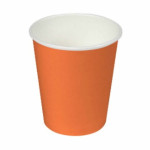 Set de Vasos Algon Cartón Desechables Naranja 36 Unidades (24 Piezas)