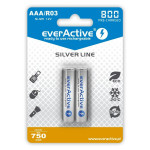 Pilas Recargables EverActive EVHRL03-800 AAA R03 1,2 V 3.7 V (2 Unidades)