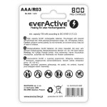 Pilas Recargables EverActive EVHRL03-800 AAA R03 1,2 V 3.7 V (2 Unidades)