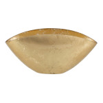 Cuenco Dorado Vidrio 28 x 14 cm