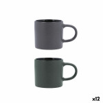 Taza Bidasoa Dark Moon Cerámica 250 ml (12 Unidades)