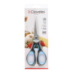 Tijeras de Cocina 3 Claveles 8" Acero Inoxidable