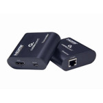 Regleta Enchufes 4 Tomas sin Interruptor GEMBIRD DEX-HDMI-03 Negro