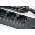 Regleta Enchufes 4 Tomas con interruptor ELBE RE002 3600 W 220 V  