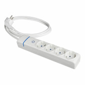 Regleta Enchufes 4 Tomas con interruptor Solera 8014pil 250 V 16 A (1,5 m)