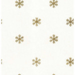 Mantel resinado antimanchas Belum Snowflakes Gold Multicolor 150 x 150 cm