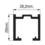 Guia Aluminio Natural Nk60/Nk85 3M 2013