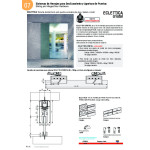 Kit Herrajes Eclettica Puerta Cristal Sp10 1382/1383/10. Vetro 73.