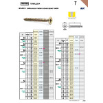 Tornillo Madera Cabeza Plana Pozidriv 3-12 +++ (2000 uds.)