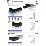 Pata Abs Ella 200X130 H34 R9006 Izquierda