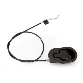 Cable Activador Con Cazoleta Negro Para Relax Longitudinal Cable 795Mm. Largo Total 920Mm.-