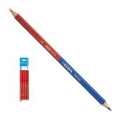 Lapiz Mina 2,8Mm Azul/Roja (Blist.4Uds)