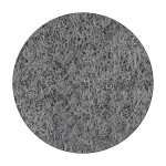 Fieltro Adhesivo Redondo Ø20 Gris (150Pcs)