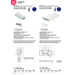 Lampara 9Led Con Sensor Pir 1W Bateria 150X65Xh14. Recargable. No Incluye Pilas.