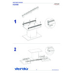 Guia Mesa Extensible Kombi 47 H56 720Mm Bidi Con Freno 2 Tableros X 500Mm. 90 Kgs.