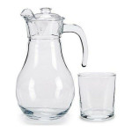 Set de Vasos Vivalto BIG-S3604465 Transparente Vidrio Jarra