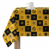 Mantel resinado antimanchas Harry Potter Hufflepuff Multicolor 150 x 150 cm