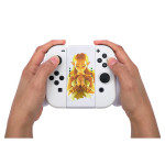 Mando Gaming Powera NSAC0059-01 Nintendo Switch Blanco/Dorado