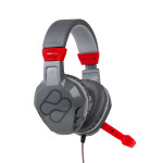 Auriculares FR-TEC Samus Negro Rojo Gris