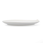 Bandeja de Aperitivos Bidasoa Fosil Blanco Cerámica Alúmina 31,4 x 31,2 x 4 cm (4 Unidades)