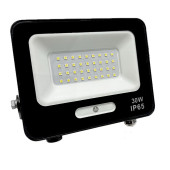 Foco Led Ip65 30W Luz Dia 6500K 164X152X34Mm