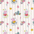 Mantel resinado antimanchas Peppa Pig Flowers 1 Multicolor 250 x 150 cm