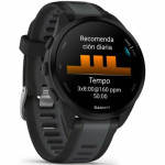 Smartwatch GARMIN Forerunner 165 Negro Plateado 1,2"