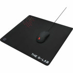 Alfombrilla Gaming The G-Lab PAD CAESIUM 45 x 40 cm Negro