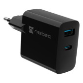 Cargador de Pared Natec NUC-2145 Negro 65 W (1 unidad)