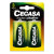 Pilas Alcalinas Cegasa Bl.LR20 D 1,5V (2 uds) (12 Unidades)