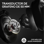 Auriculares Logitech PRO X 2 Negro/Blanco