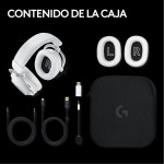 Auriculares Logitech PRO X 2 Negro/Blanco