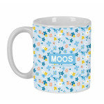 Taza Mug Moos Lovely Azul claro 350 ml Grande