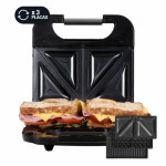 Sandwichera Universal Blue Spicy Grill Plus 5008X 700 W Negro