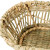 Juego de Bandejas Alexandra House Living Beige Hierba de mar 43 x 7 x 17 cm 36 x 16 x 6 cm 2 Piezas