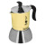 Cafetera Italiana Bialetti 29591 Amarillo Acero Inoxidable Aluminio 200 ml 4 Tazas