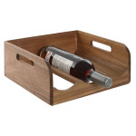 Botellero Home ESPRIT Natural 29 x 26 x 12 cm