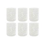 Set de Vasos Home ESPRIT Cristal Vintage 320 ml (6 Unidades)