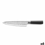 Cuchillo de Cocina Richardson Sheffield Katana Negro Metal Baquelita 20,5 cm (6 Unidades)