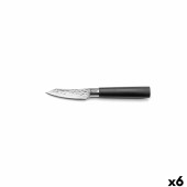 Cuchillo Pelador Richardson Sheffield Katana Negro Metal Baquelita 8 cm (6 Unidades)