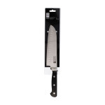 Cuchillo Santoku Quid Professional Inox Chef Black Negro Metal (Pack 6x)