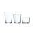 Set de Vasos Luminarc Gorbea Transparente Vidrio 6 Piezas (18 pcs)