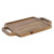 Tabla de cortar DKD Home Decor Marrón Acacia 40 x 25 x 2 cm (12 Unidades)